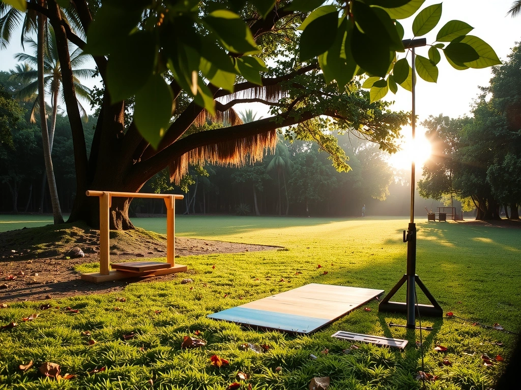 Oprema za vežbanje u prirodi